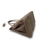 Birkin 30 Etoupe Togo Gold Plated Y Stamp - Image 7