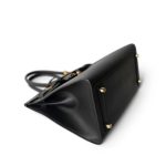 Birkin Sellier 30 Noir Veau Madame Gold Plated Y Stamp - Image 12
