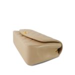 Beige Lambskin Quilted Diana Flap Medium Gold Hardware - Image 6