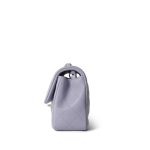 Light Purple Lambskin Quilted Mini Rectangular Flap Light Gold Hardware - Image 2