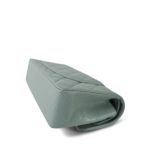 23C Dark Green Caviar Quilted Classic Flap Small Light Gold Hardware - Image 10