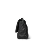 Black Lambskin Quilted 19 Flap Small Mixed Hardware - Image 4