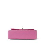 21P Pink Caviar Quilted Classic Flap Small Light Gold Hardware - Image 5