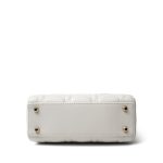 Mini Lady Dior White Lambskin Cannage - Image 4