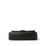 Dark Green/Khaki Lambskin Quilted Classic Flap Medium Gold Hardware - Image 7