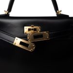 Mini Kelly Sellier Black Box Gold Plated U Stamp - Image 17