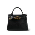 Kelly 28 Black Ardennes Gold Plated Y Circle Stamp - Image 3