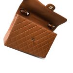 Vintage Caramel Jumbo Single Flap Bag GHW - Image 9