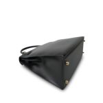 Kelly 28 Sellier Black Box Calfskin Gold Plated A Square Stamp - Image 19