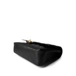 Black Caviar Quilted Classic Flap Medium 24k Gold Hardware - Image 4