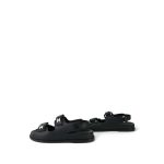 20C Black Rubber CC Velcro Strap Sandals Size 40 - Image 4