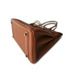 Birkin 30 Gold Veau Togo Gold Plated U Stamp - Image 4