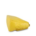 20B Yellow Goatskin Quilted Large 19 Flap Mixed Hardware - Image 4