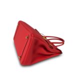 Birkin 30 Rouge de Coeur Veau Togo Gold Plated D Stamp - Image 11