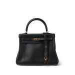 Kelly 25 Retourne Black Swift Gold Plated