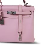Kelly 25 Retourne Sakura Swift Palladium Plated T Stamp - Image 5