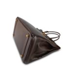 Birkin 35 Havane Gulliver Gold Plated [B] Stamp - Image 15