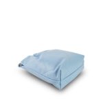23A Light Blue Calfskin Quilted Mini 22 Bag Silver Hardware - Image 12