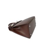 Kelly 28 Brown Box Calfskin Palladium Plated [C] Stamp - Image 2