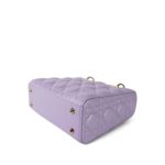 My ABC Lady Dior Lilac Cannage Lambskin Small - Image 17