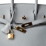 Birkin 30 Bleu Pale Togo Gold Hardware C Stamp - Image 12