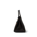 Birkin 30 Ebene Barenia Faubourg Gold Plated Z Stamp - Image 8