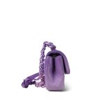 24C Purple Ombré Caviar Quilted My Everything Flap Mini - Image 5