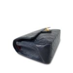 Navy Lambskin Quilted Classic Flap Medium GHW - Image 7