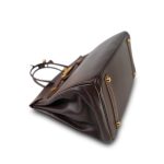 Birkin 35 Havane Gulliver Gold Plated [B] Stamp - Image 16