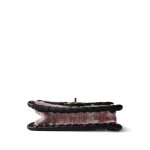 Pink/White Tweed Calfskin Braided My Own Frame Flap Bag Mini LGHW - Image 9