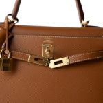 Kelly Sellier 25 Gold Veau Epsom Gold Plated Z Stamp - Image 10