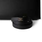 Kelly Sellier 28 Black Epsom Gold Plated Y Stamp - Image 13