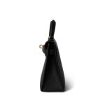 Mini Kelly Sellier Black Veau Epsom Gold Plated Hardware D Stamp - Image 13