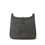 Evelyne III PM Gris Meyer Clemence Palladium Plated