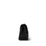 21P Black Lambskin Quilted Mini Square Flap LGHW - Image 5