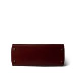 Vintage Kelly 28 Rouge H Box Calfskin Gold Plated (W) Stamp - Image 6