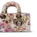Calfskin Embroidered Butterfly Printed Lady D-Joy Multicolor - Image 3