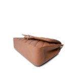 21P Caramel Lambskin Quilted Classic Flap Medium LGHW - Image 12