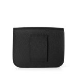 Black Epsom Constance Slim Wallet Palladium Hardware W Stamp - Image 4