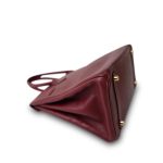 Birkin 30 Rouge H Epsom Gold Plated C Square Stamp - Image 13