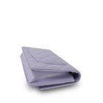 24A Purple Caviar Quilted Wallet on Chain WOC LGHW - Image 11