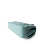 20C Tiffany Blue Small Classic Flap Light Gold Hardware - Image 8