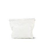 22S White Calfskin Quilted 22 Medium Hobo Bag Black/Aged Gold Hardware - Image 12