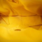 20B Yellow Goatskin Quilted Large 19 Flap Mixed Hardware - Image 11