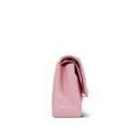 19S Iridescent Pink Caviar Quilted Medium Classic Flap Light Gold Hardware - Image 5