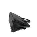 Birkin 25 Black Epsom Palladium Plated M Square Stamp - Image 17