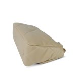 22S Light Beige Lambskin Quilted 19 Flap Small Mixed Hardware - Image 4