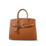 Birkin 30 Sellier Gold Veau Epsom Gold Plated Y Stamp - Image 3