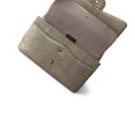 Iridescent Beige Python Classic Flap Jumbo LGHW - Image 10
