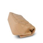 Beige Lambskin Quilted Mini Rectangular Single Flap - Image 8